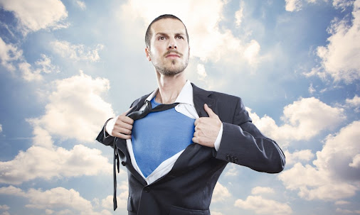 Super hero banner